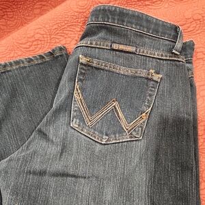 Wrangler Women's Dark Blue Boot Cut Jeans